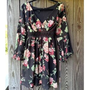 Floral formal dress